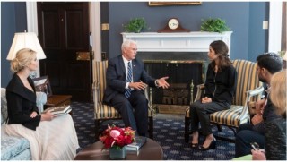 ABD Başkan Yardımcısı'ndan Nadia Murad’a övgü dolu sözler