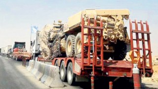 ABD'den SDG'ye 500 tırlık silah yardımı