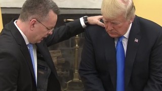 Trump, Brunson'ı Oval Ofis'te ağırladı