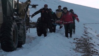 Muş'ta, 'çığ' düşünce mahsur kalan 11 kişi kurtarıldı