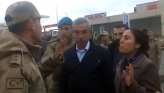 HDP'li vekilin 'Saygı duyacaksın' sözlerine jandarmadan yanıt: TOMA'yı çalıştır
