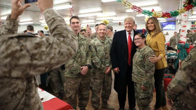 Trump: Irak'ı Suriye için üs olarak kullanabiliriz!