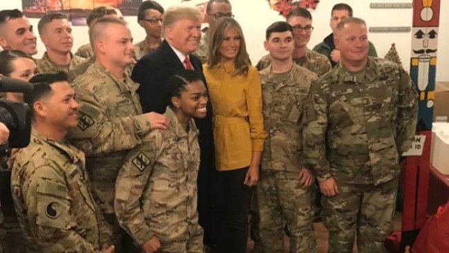 Trump, gizli askerleri deşifre etti