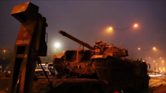 TSK'den Suriye sınırına yeni askeri sevkiyat