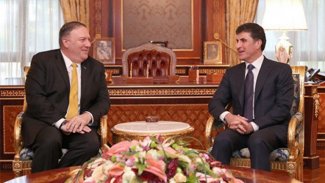 Başbakan Neçirvan Barzani, Mike Pompeo ile bir araya geldi