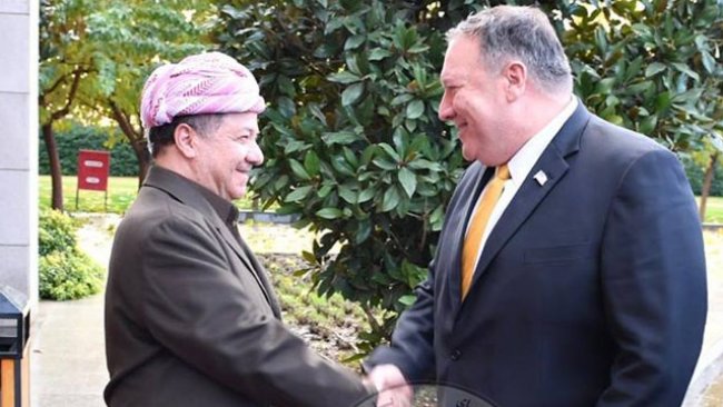 Başkan Mesud Barzani, Mike Pompeo ile biraraya geldi