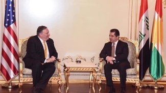 Mesrur Barzani ile Pompeo biraraya geldi