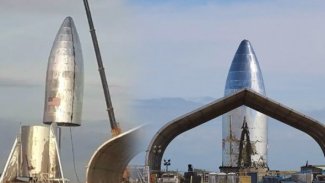 Mars'a gidecek SpaceX Starship ilk kez görüntülendi