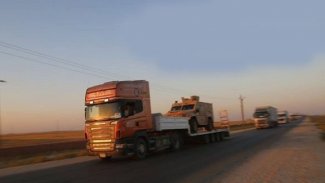 ABD'den YPG'ye 300 Tırlık yardım