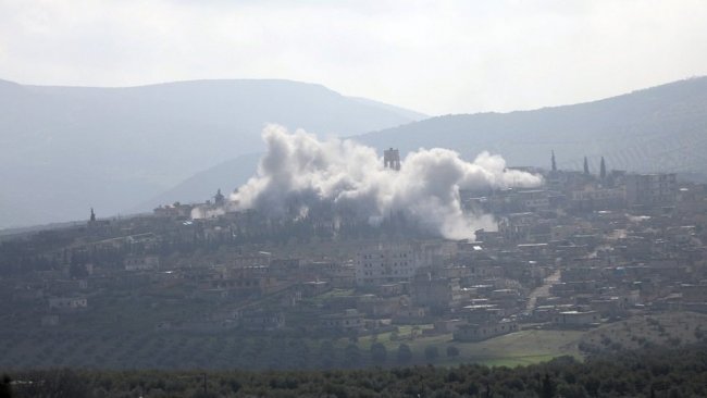 Efrin'de ÖSO ana karargahında Patlama