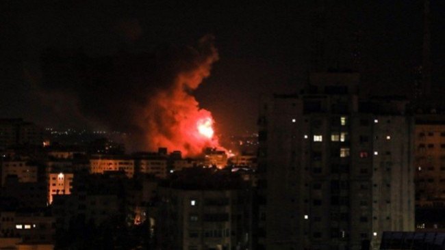 İsrail'den Gazze'ye hava saldırısı