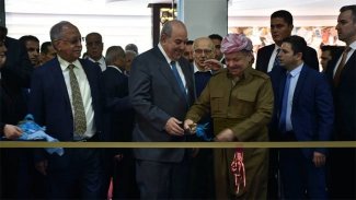 Erbil 14. Uluslararası Kitap Fuarı'nın açılışını Başkan Barzani yaptı