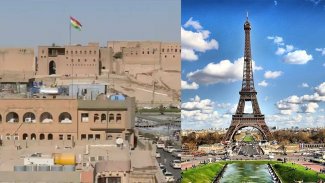 Erbil ile Paris arasında kardeş şehirler anlaşması