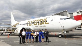 Fly Erbil'in Erbil-Ankara uçuş seferleri başladı