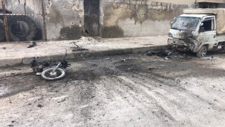 Menbic'te bombalı saldırı