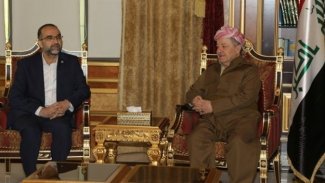 Başkan Barzani HÜDA-PAR başkanını kabul etti