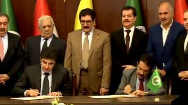KDP ve YNK arasında anlaşma imzalandı