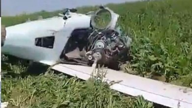 Musul’da araziye uçak düştü