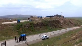 Şengal'de 16 Ekim'den beri kapalı olan Karayolu trafiğe açıldı