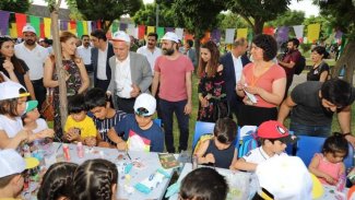 4 gün sürecek olan ‘Sur Çocuk Festivali' başladı