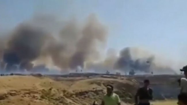 Musul’da yangın: Kürdistan'dan destek gönderildi