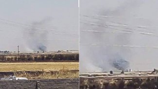 Irak polisi Kürt köyünü ateşe verdi