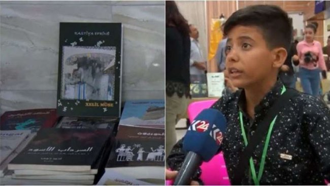 14 yaşındaki yazardan Afrin kitabı