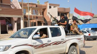 Irak'ta Haşdi Şabi protestosu