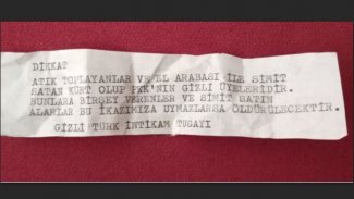 İzmir'de evlere TİT imzalı tehdit mesajı