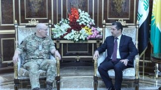 Başbakan Barzani, İngiltere Ortadoğu Askeri Danışmanı ile görüştü