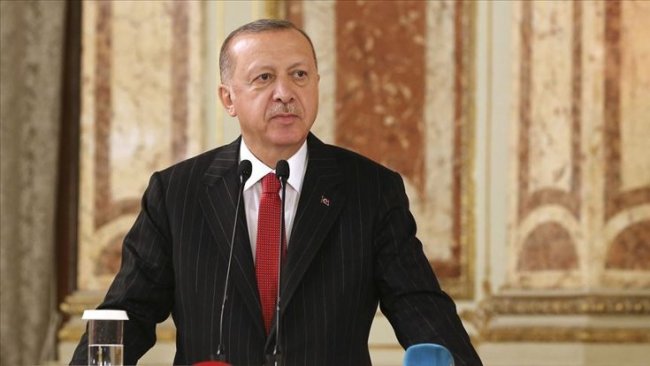 Erdoğan güvenli bölgeyi tarif etti: Derinlik 32, genişlik 444 km