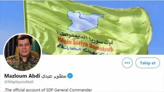 Twitter’den Mazlum Kobani’nin hesabına 'mavi tik'
