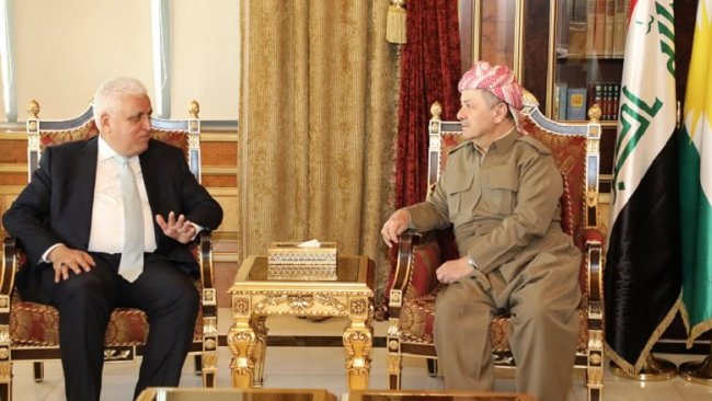 Başkan Barzani ile Feyyaz Irak’taki son durumu görüştü