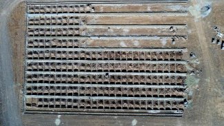 Erzurum'da 800 mezar yeri kazıldı