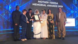Rahibe Teresa Ödülü, Ezidileri Kurtarma Ofisine verildi!