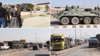 Rusya'dan YPG'ye 40 araçlık askeri yardım