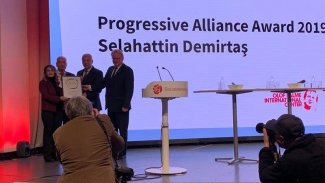 Demirtaş’a ‘Siyasi Cesaret Ödülü’