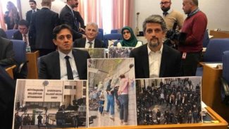 HDP'liler tokalaşmayan Soylu'yu fotoğraflarla protesto etti