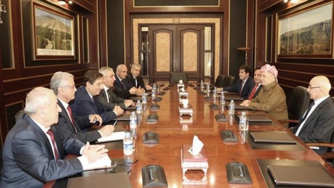 Başkan Barzani ve ENKS’den 'Rojava' toplantısı