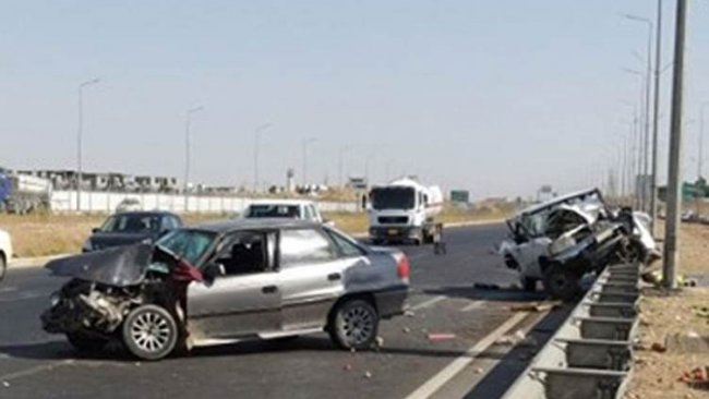 Erbil ve Koye'de trafik kazası: 5 ölü