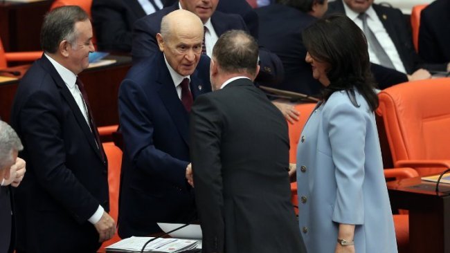 Buldan ve Temelli'den Bahçeli'ye 'geçmiş olsun'
