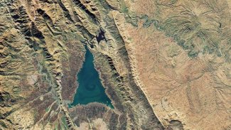 NASA, Kürdistan’daki gölün fotoğrafını paylaştı