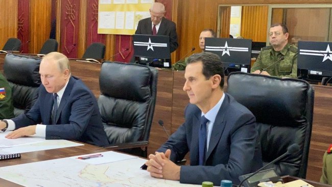 Putin Türkiye ziyareti öncesi Esad'la görüştü