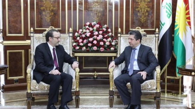 Başbakan Barzani, ABD Dışişleri Bakanlığı yetkilisi ile görüştü