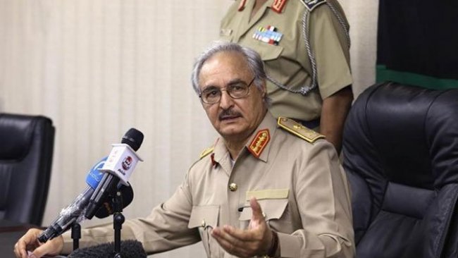 Hafter'den Türkiye ve Rusya'nın ateşkes çağrısına red