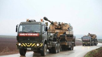 TSK'dan İdlib'e obüs ve mühimmat sevkiyatı