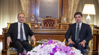 Başkan Neçirvan Barzani, Osman Baydemir'i kabul etti