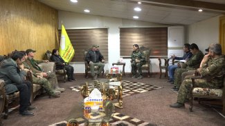 DSG Komutanı Mazlum Abdi, ABD heyetiyle görüştü