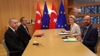 Times: Erdoğan, AB'yle yaptığı görüşmeyi terk etti