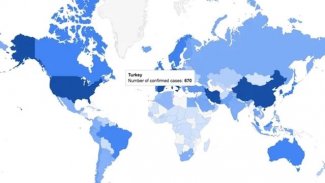 Google’dan Koronavirüse özel harita
